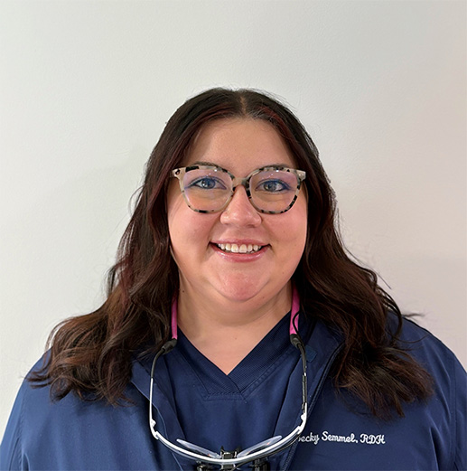 Registered dental hygienist Becky